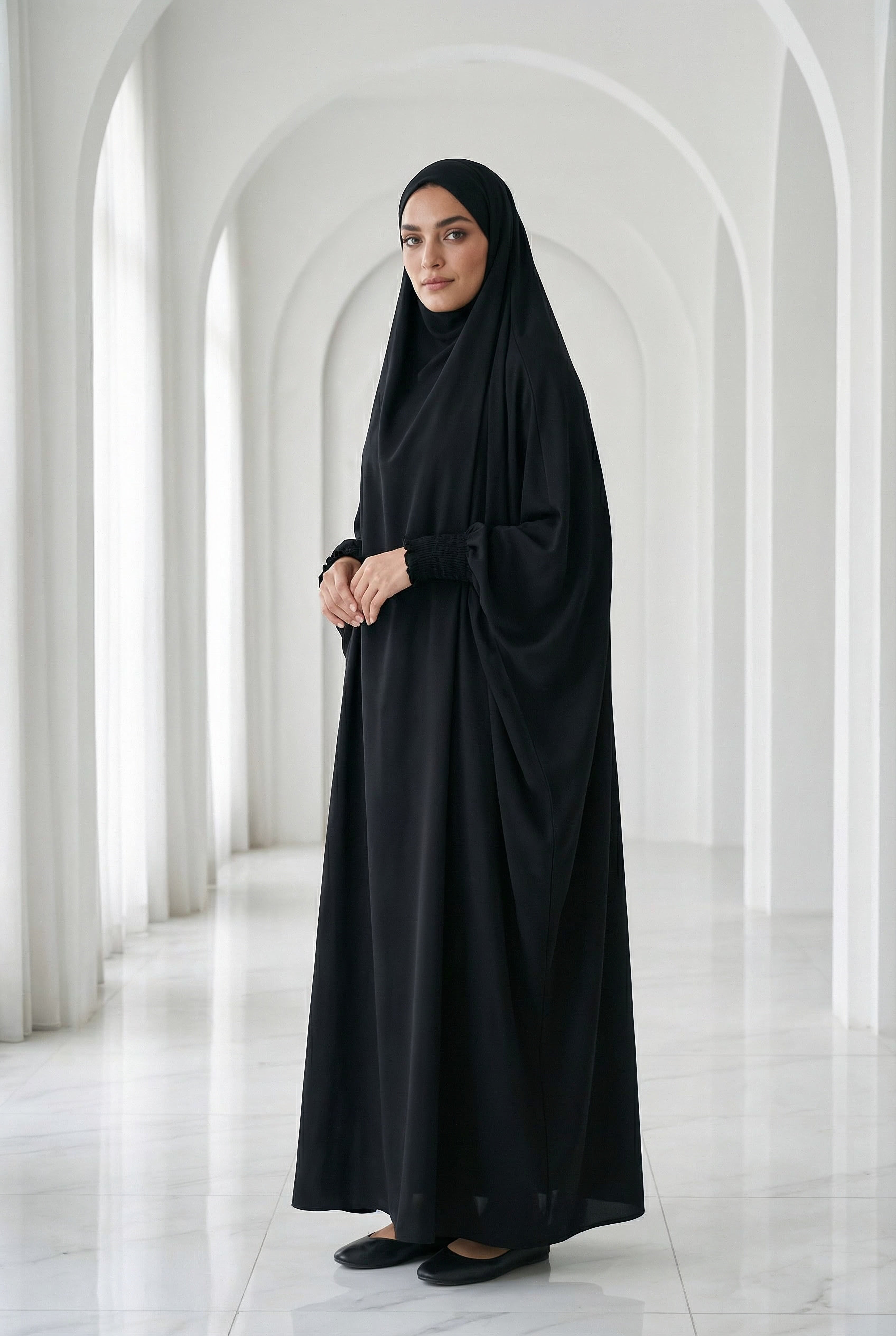 Saudi Jilbaab - Black