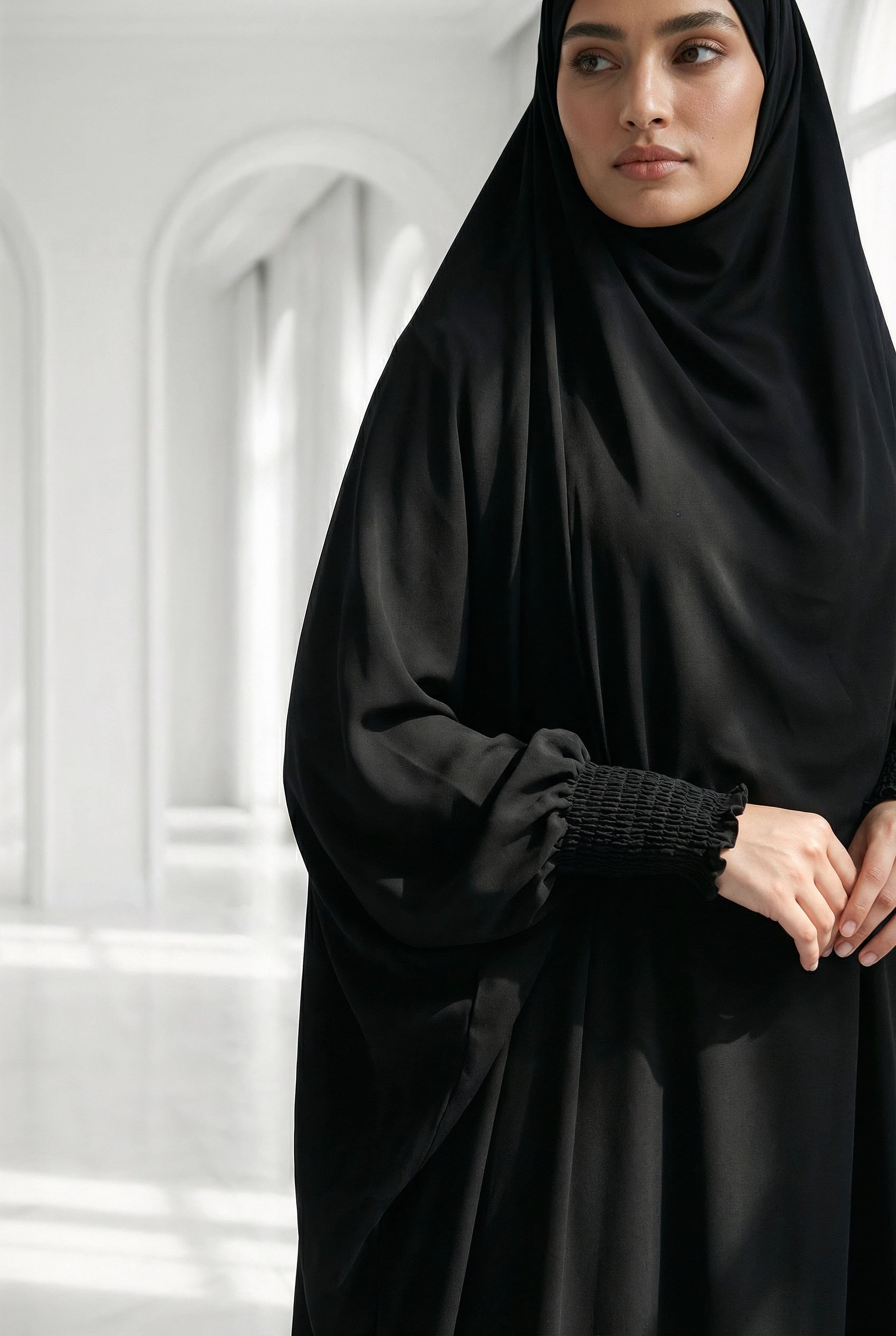 Saudi Jilbaab - Black